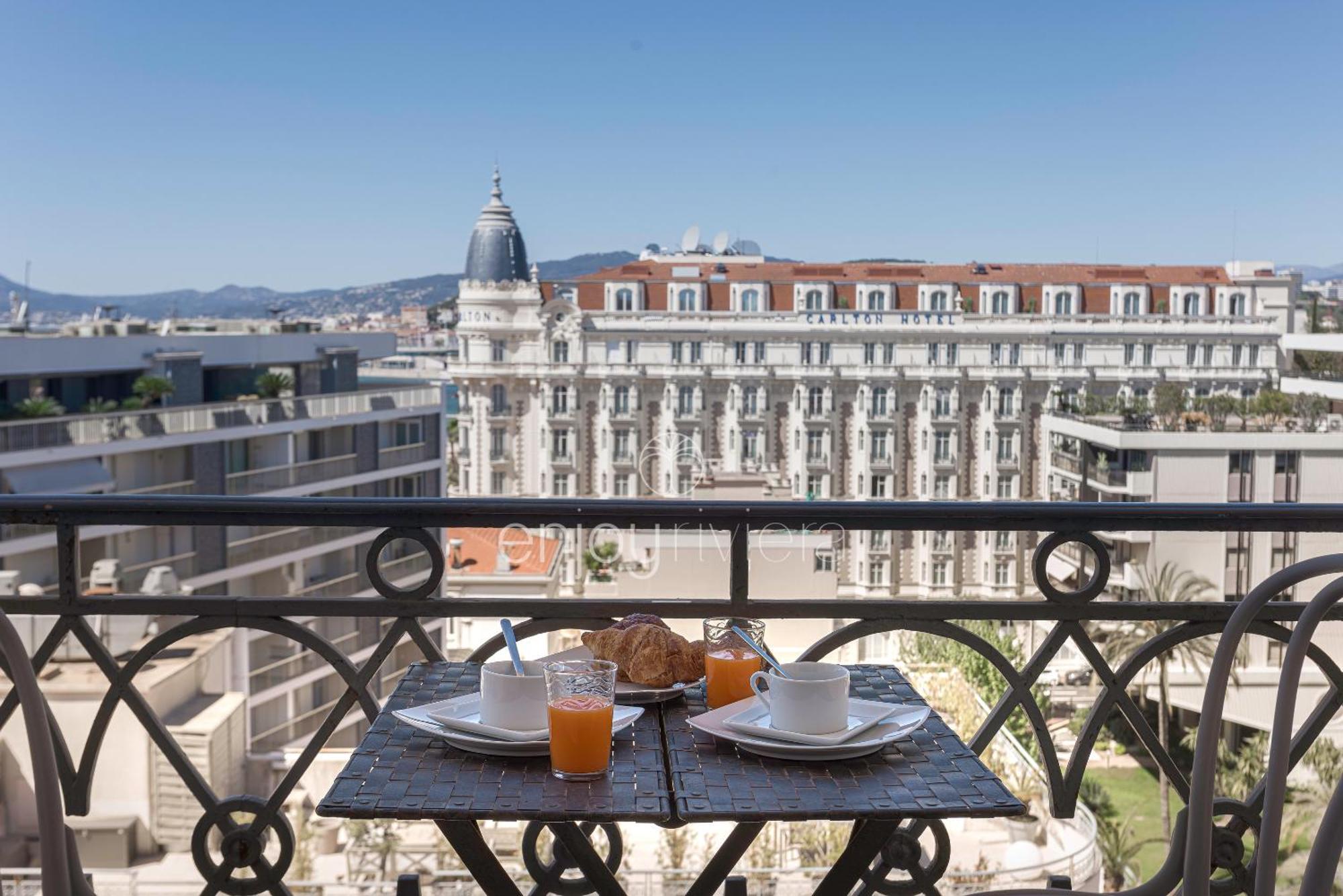 Palais Miramar Suite Art Modern - Derniere Etages Vue Mer - 75M De Confort - En Face Des Plages -Wifi - Clim Канны Экстерьер фото